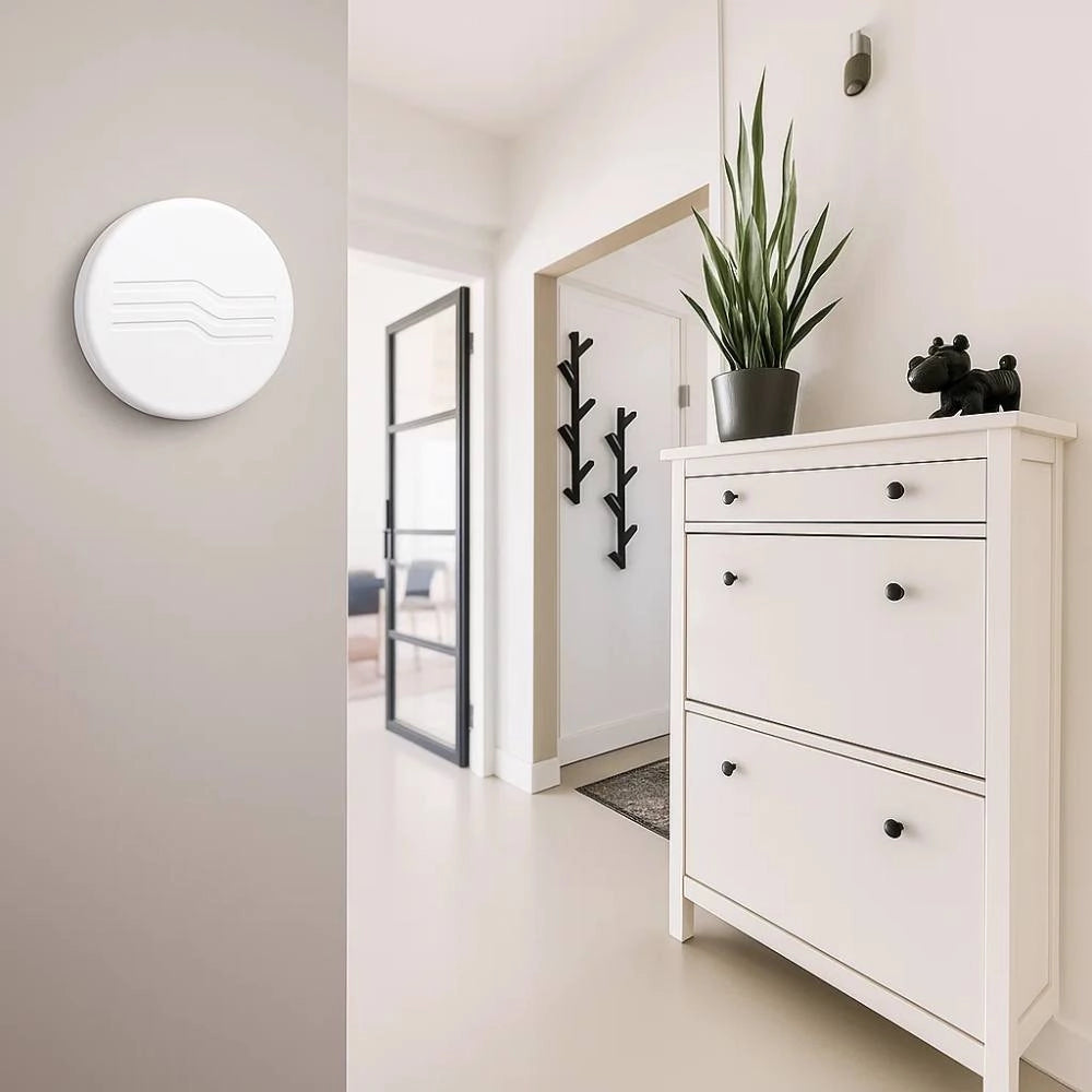 Ecova 83336 campanello senza fili bianco a batteria fino a 70mt