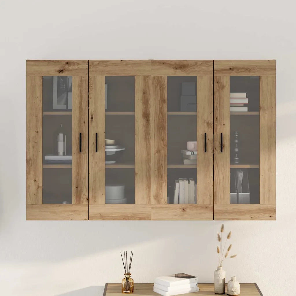 Armadi da Muro 2 pz rovere artigianale 69,5 x 34 x 90 cm CFW5073789