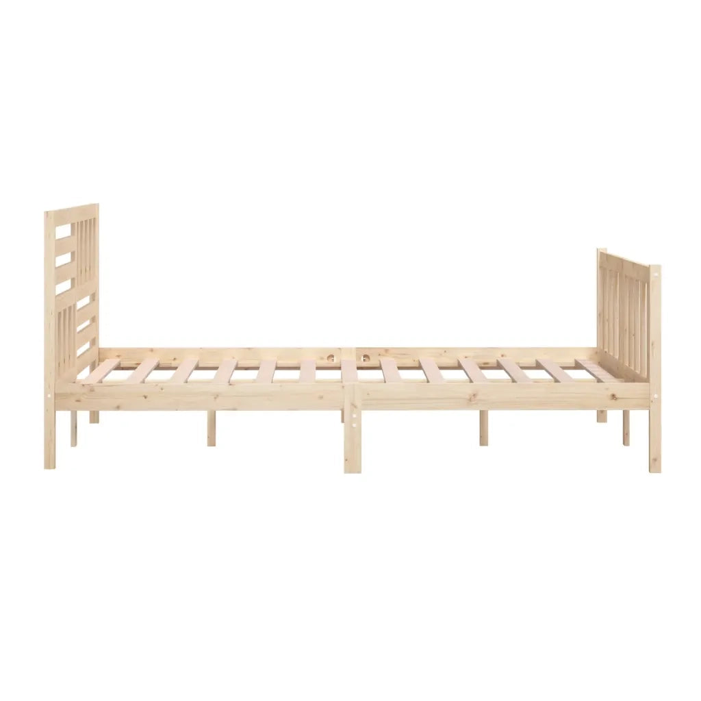 Giroletto-Struttura Letto in Legno Massello 200x200 cm 553303
