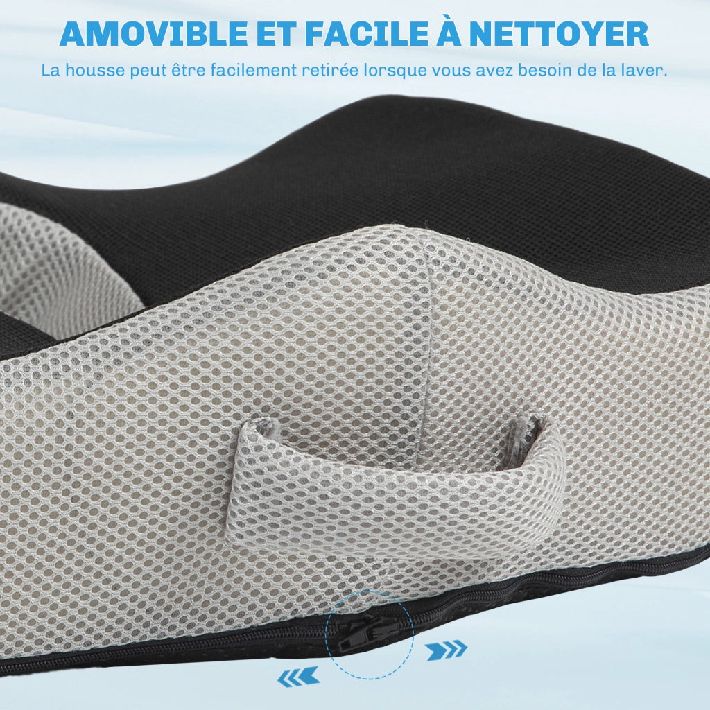 Cuscino sedia da ufficio ¨C zephmum ¨C memory foam, grigio