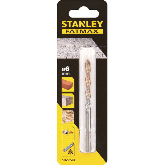 piranha/stanley x58504 punta codolo triangolare mm. 6 cod:ferx.14403