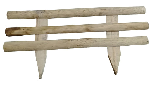 Mini Recinzione Circe In Castagno 100X30/50 H Cm