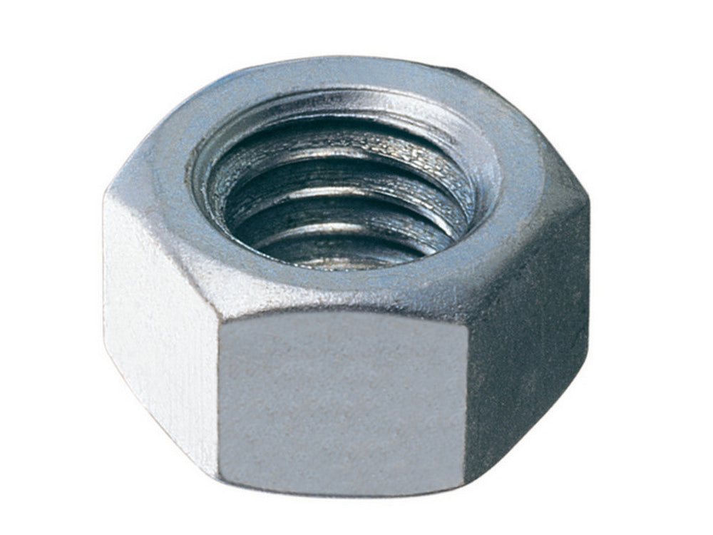 50pz dado esagonale acciaio zincato m22 cod:ferx.vit10183