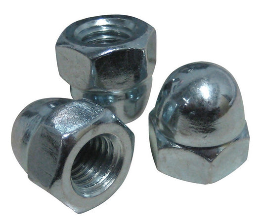 dado esagonale cieco in acciaio zincato (uni 5721) m 16 100 pz. cod:ferx.vit50509