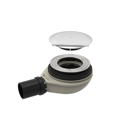 Sifone con tappo geberit per piatto doccia con piletta 90 mm