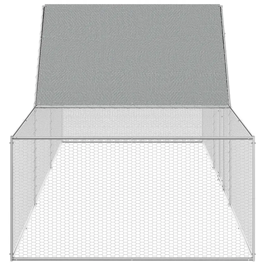 Pollaio 6x2x2 m in Acciaio Zincato cod mxl 51932
