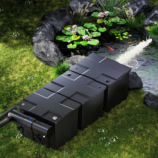 Filtro a camera per laghetto CBF-350C per filtrazione di max 90.000 l