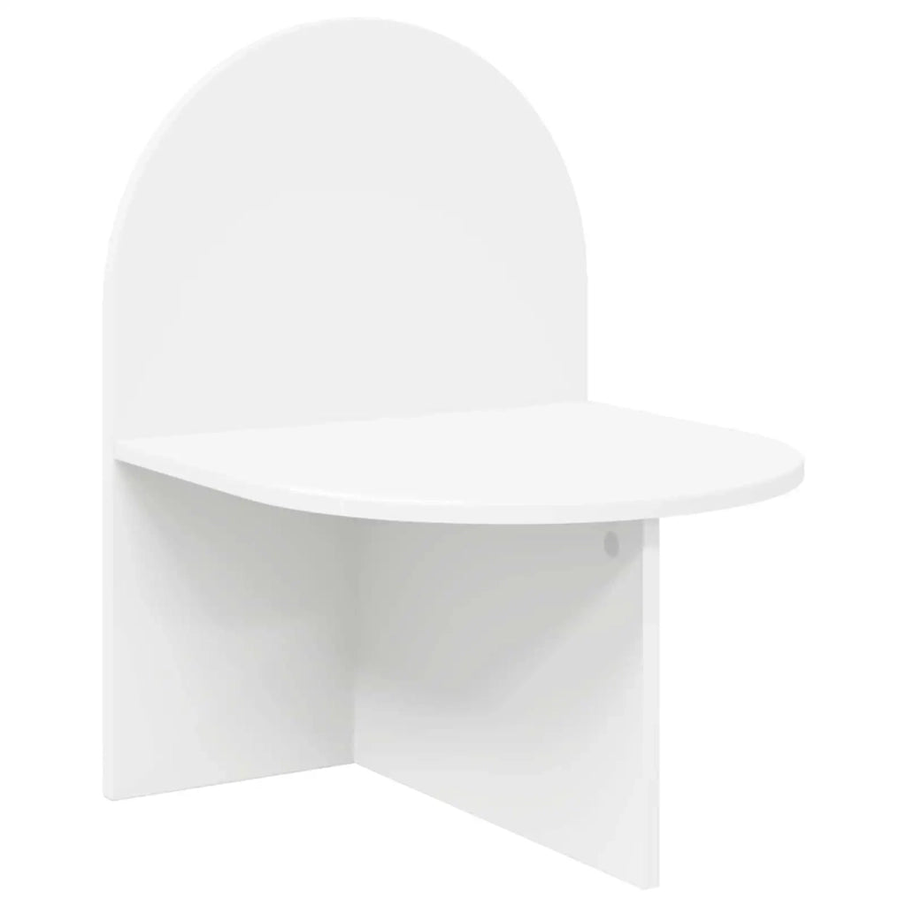Comodino 2 pcs Bianco 48 x 49 x 65 cm Legno ingegnerizzato 8001114
