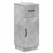 Mobiletto da Bagno HOORN Grigio Cemento 30 x 31 x 77 cm 897268