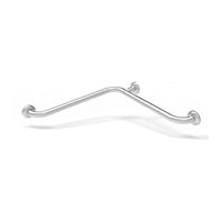 Maniglia angolare di sicurezza da cm 60x60 inox satinato