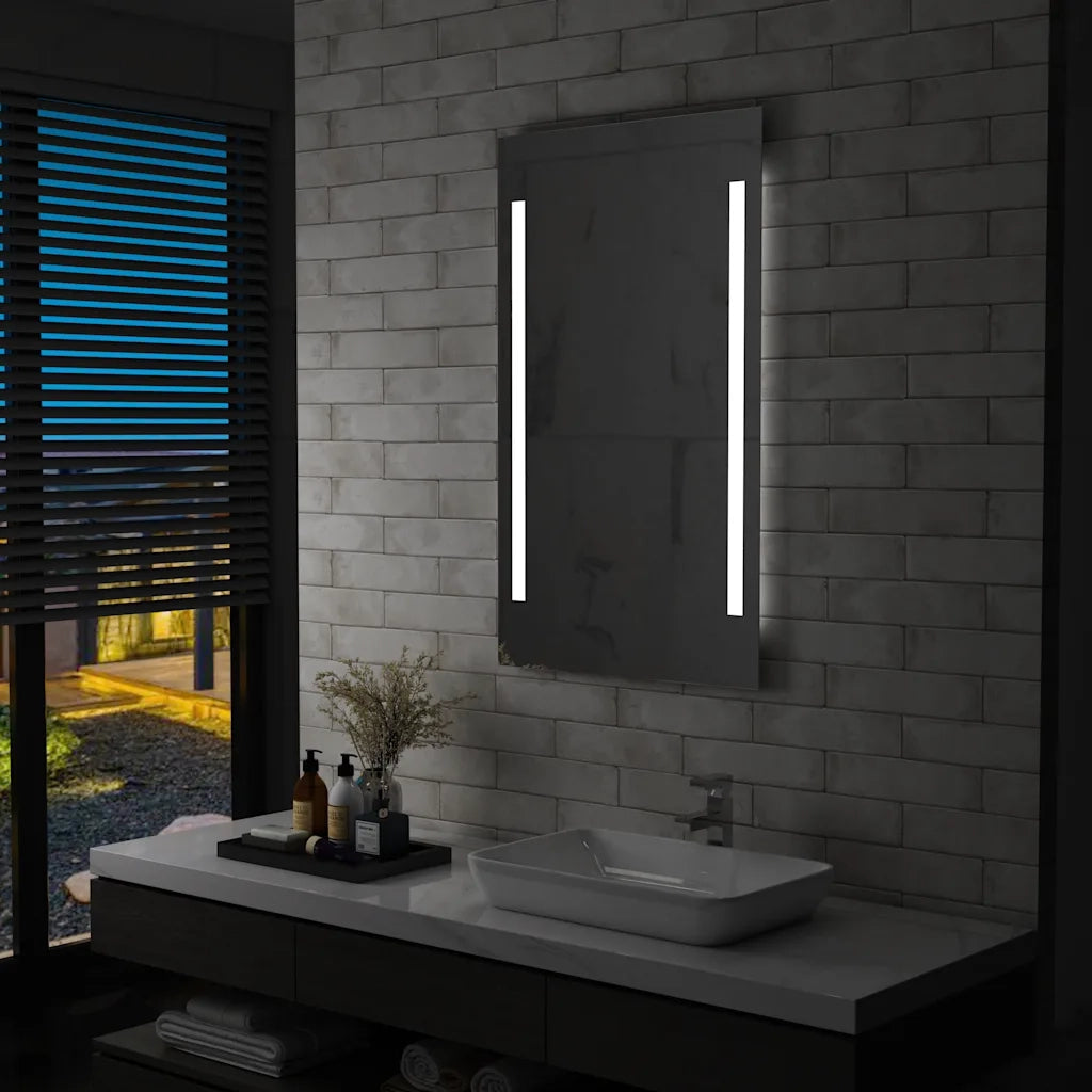 Specchio da Parete a LED per Bagno 60x100 cm 144704
