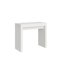 Consolle allungabile - ROXELL Dimensioni: 90x40/300, Colore: Bianco Frassino