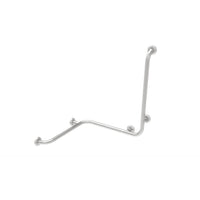 Maniglia angolare con verticale laterale universale 60x60x60 inox satinato