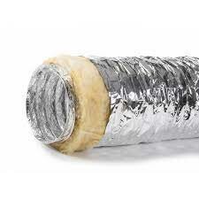 Tubo flessibile alluminio doppia parete mt.10 d.102 1mq