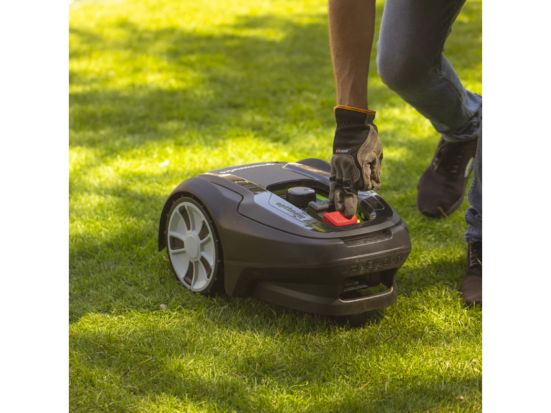 Robot tagliaerba Greenworks Optimow 5 motore Brushless per prati 550mq