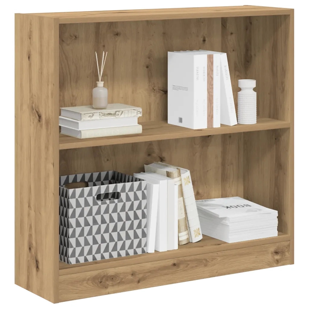 Libreria Rovere Artigianale 80x24x76 cm in Legno Multistrato 857834