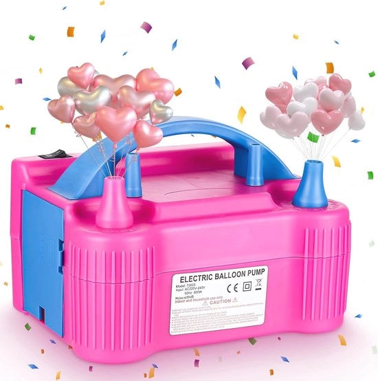 Pompaballooni elettrico 600W con modalità automatica e semiautomatica - Portatile e efficiente per feste e decorazioni