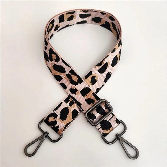 Fascia Regolabile 80-130 cm - Tasriem con Fermo Spada - Maniglie Tasche Ampie - Cinturino per Spalla per Signore - Accessori DIY - 3,8 cm Largo
