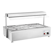 Bagnomaria 1700 watt - 6 teglie GN - con scomparto carne 14_0000561
