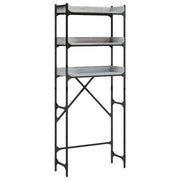 Scaffale per Lavatrice Grigio Sonoma 67x25x163 cm Multistrato CFW8160746