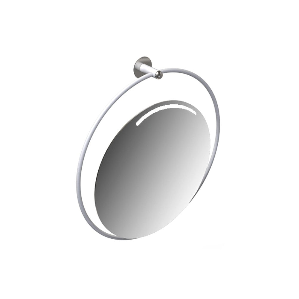 Specchio reclinabile serie giotto con luce