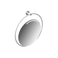 Specchio reclinabile serie giotto con luce