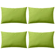 Cuscini da Esterno 4 pz 60x40 cm Verde Mela cod mxl 39794