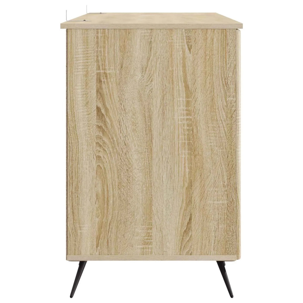 Scrivania Rovere Sonoma 142,5 x 50 x 75 cm Legno ingegnerizzato