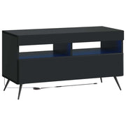 Mobile TV LED Nero Legno ingegnerizzato 897656