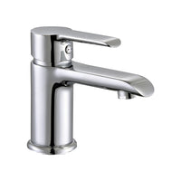 Miscelatore serie ariel monocomando lavabo, finitura cromata
