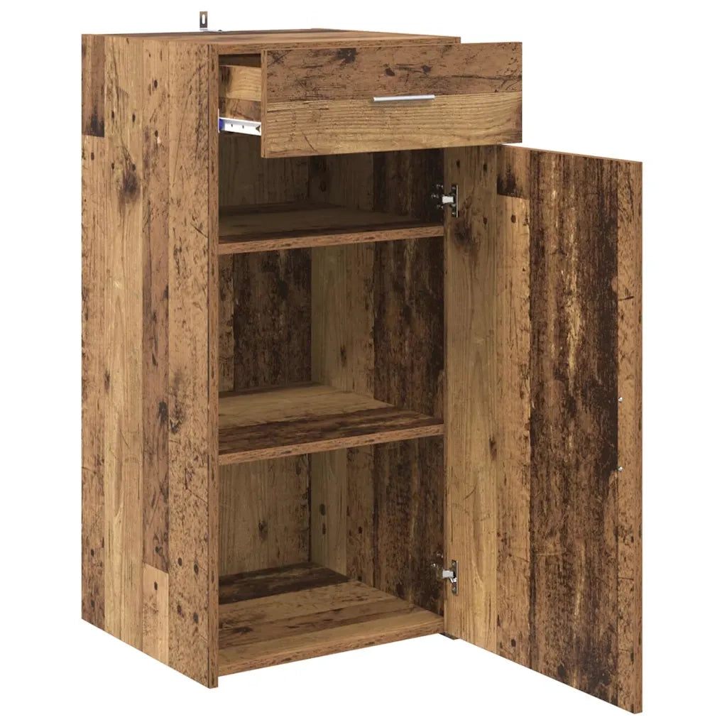 Credenza-Buffet-Armadio da cucina Legno vecchio 42,5 x 40 x 93 cm Legno multistrato