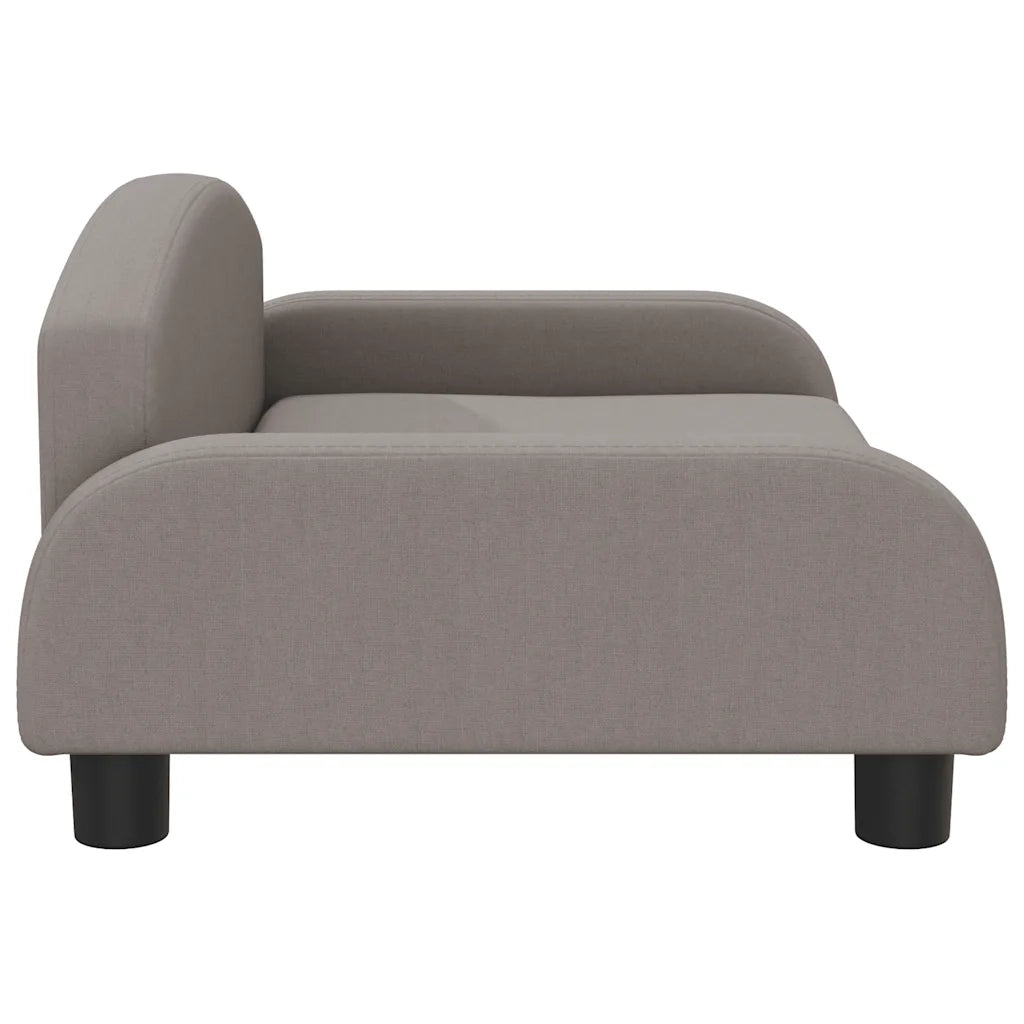Divano per Bambini Tortora 70x45x30 cm in Tessuto