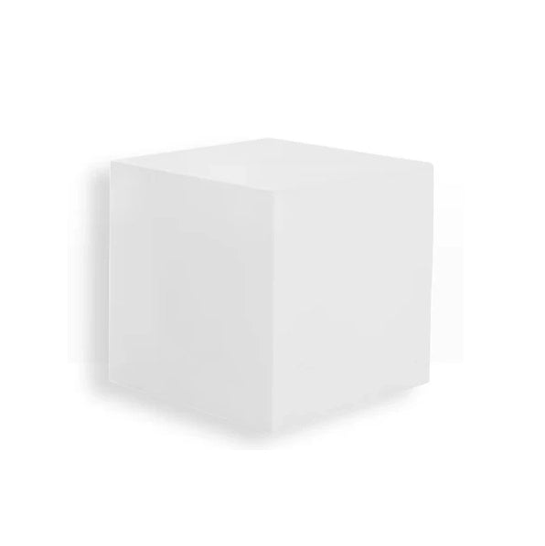 POUF IN RESINA - BIANCO