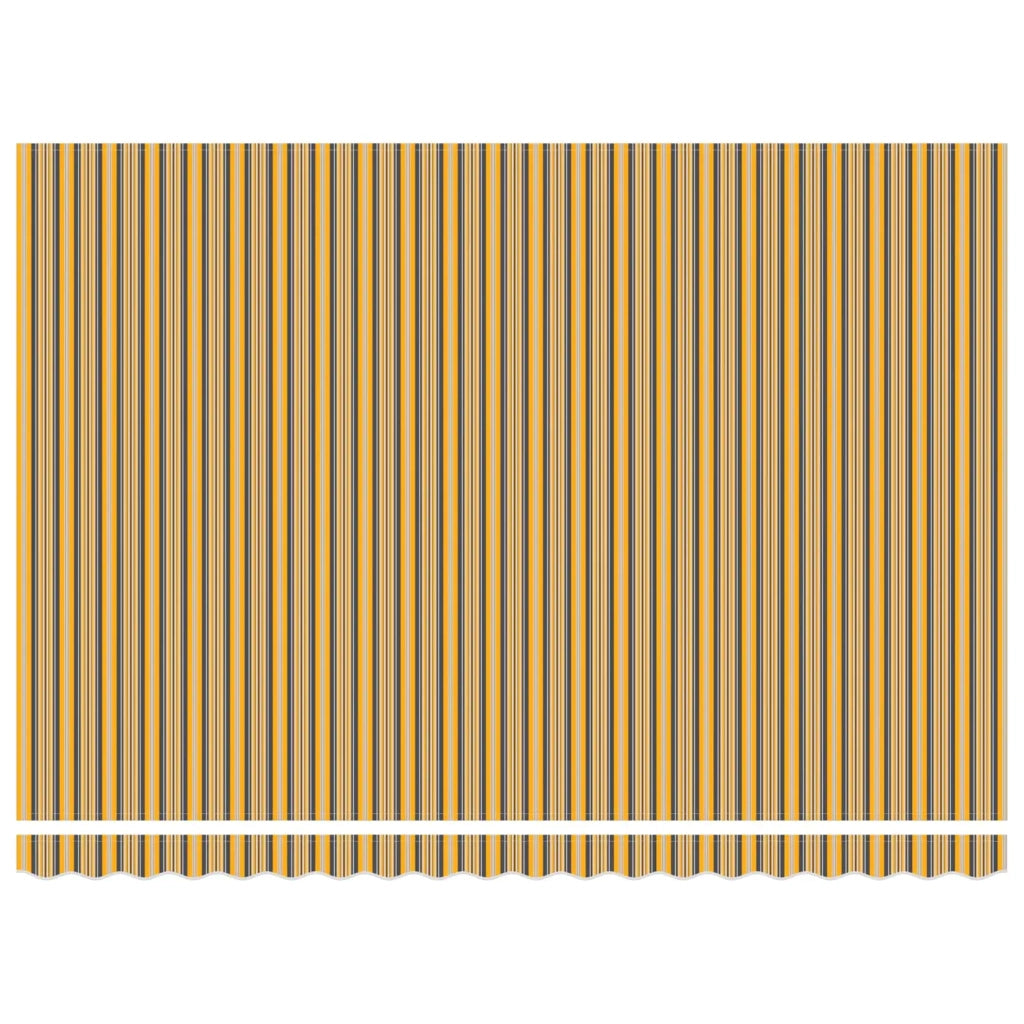 Struttura della tenda Giallo e Grigio 450 × 300 cm 3330954