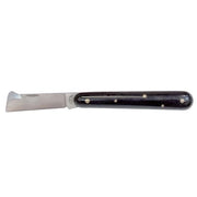 COLTELLO SERRAMANICO INNESTO 202 P DUE BUOI  ACCIAIO/PLT CM 17