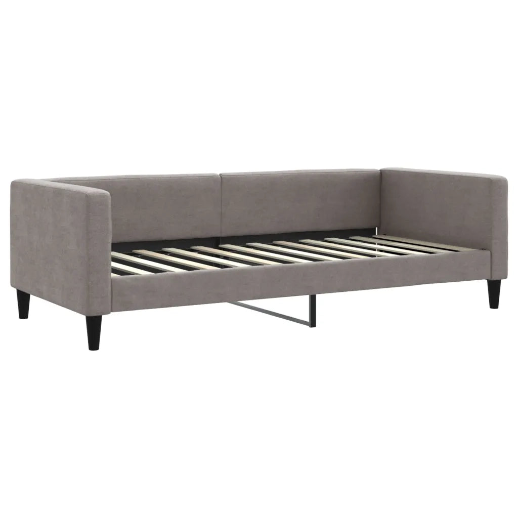 Divano Letto con Letto Estraibile-Sofa Letto-Daybed Tortora 90x200 cm in Tessuto 727713