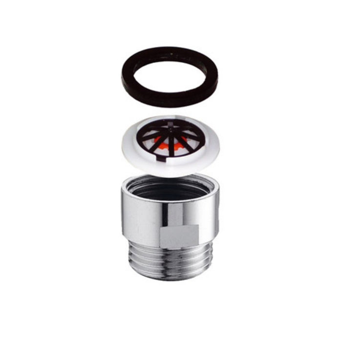 Raccordo doccia 1/2 a risparmio idrico 8 litri al minuto