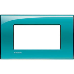 Living Light - Placca 4P Verde - LNA4804VD