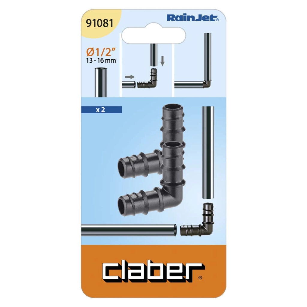 GOMITO PORTAGOMMA TUBO PN SELF CLABER - RAINJET 91081 1/2 CF=PZ 2- 15 confezioni