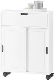 Mobili per bagno Cassetto per bagno con cassetto apribile per carrello per bagno - Bianco 52x67x17cm