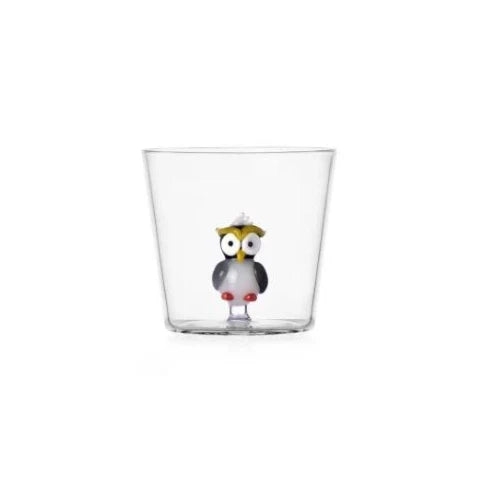 Tumbler gufo colorato woodland tales