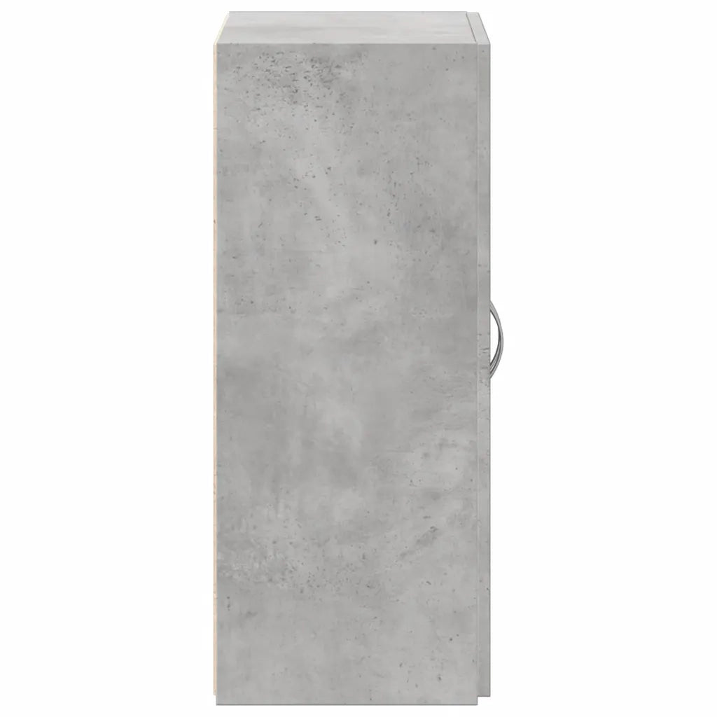 Schedario Grigio Cemento 60x32x77,5 cm in Legno Multistrato CFW6072880