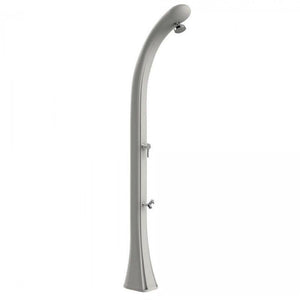 Doccia Solare In Polietilene Happy One Con Lavapiedi Colore Bianco Cv-F120/9003