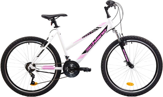 F.LLI SCHIANO RANGE 26" donna mountain bike telaio in alluminio ammortizzata  18 velocitÃ  rosa