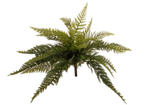 Set 2 Pinta di Felce Boston Artificiale Altezza 43 cm Verde