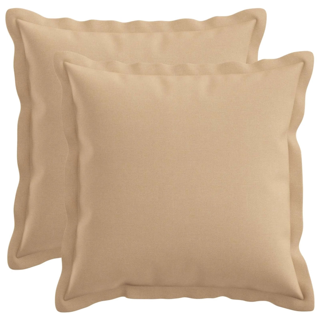 Cuscino con cuscino HOUTEN 2 pz Crema Lino 931831