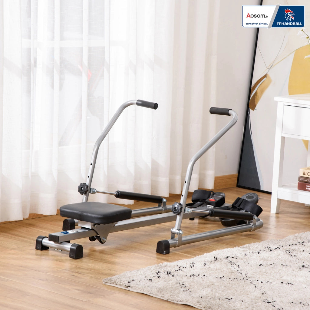 Vogatore Pieghevole da Interno ¨C Xylo ¨C 3 Livelli Resistenza, Display Multifunzione, Acciaio