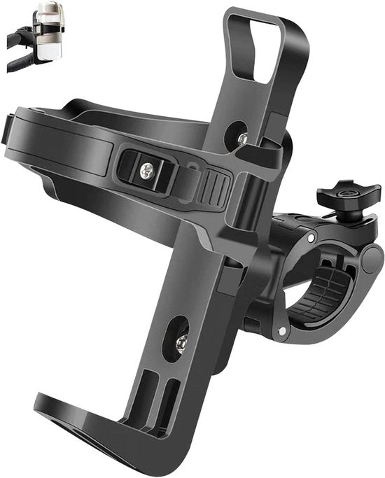 Supporto per bicicletta per bottiglie da 5,5-7,5 cm - Universale e adatta per MTB, bicicletta da corsa e mountain bike