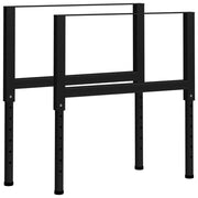 Telai per Banco da Lavoro 2 pz in Metallo 85x(69-95,5) cm Nericod mxl 79648
