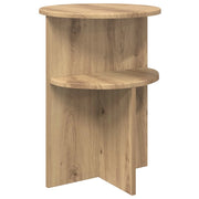 Tavolo laterale | Tavolino Rovere Artigianale ? 39,5 x 55 cm
